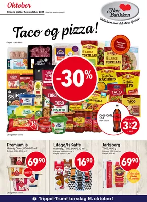 Nærbutikken-katalog i Bremnes | -30 | 2025-10-01T00:00:00.000Z - 2025-10-31T00:00:00.000Z