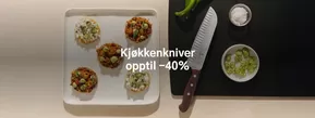 Kjøkkenkniver opptil -40%