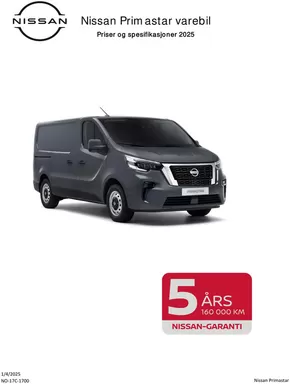 Nissan-katalog i Sannidal | PRIMASTAR Kundeprisliste | 2025-10-02T00:00:00.000Z - 2025-10-16T00:00:00.000Z