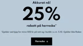 Din Sko-katalog i Moss | 25% | 2025-10-02T00:00:00.000Z - 2025-10-05T00:00:00.000Z