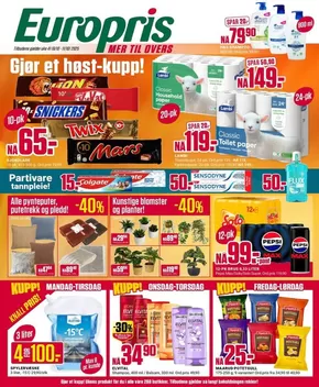 Europris-katalog i Bremnes | Europris DM 41-25 MYBRING | 2025-10-05T00:00:00.000Z - 2025-10-19T00:00:00.000Z