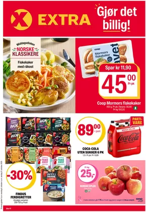 Coop Extra-katalog i Haugesund | Eksklusive kupp | 2025-10-06T00:00:00.000Z - 2025-10-12T00:00:00.000Z