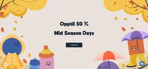 Lekmer-katalog i Halden | Opptil 50% Mid Season Days | 2025-10-06T00:00:00.000Z - 2025-10-14T00:00:00.000Z