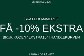 Møbler & Miljø-katalog i Notodden | Få -10% ekstra | 2025-10-06T00:00:00.000Z - 2025-10-20T00:00:00.000Z