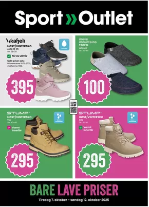 Sport Outlet-katalog i Dalekvam | Tilbud for kuppjegere | 2025-10-07T00:00:00.000Z - 2025-10-21T00:00:00.000Z