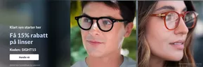SmartBuyGlasses-katalog i Fredrikstad | Få 15% rabatt på linser | 2025-10-07T00:00:00.000Z - 2025-10-21T00:00:00.000Z