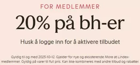 Lindex-katalog i Hvittingfoss | 20% på bh-er | 2025-10-08T00:00:00.000Z - 2025-10-12T00:00:00.000Z