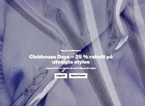 J.Lindeberg-katalog | Clubhouse Days - 25% rabatt på utvalgte styles | 2025-10-09T00:00:00.000Z - 2025-10-23T00:00:00.000Z