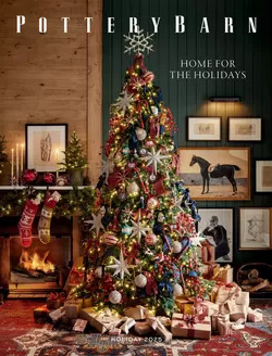 Pottery Barn-katalog | Home for the holidays | 2025-10-09T00:00:00.000Z - 2025-12-31T00:00:00.000Z