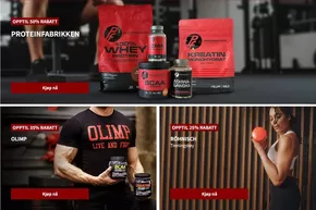 Proteinfabrikken-katalog i Drammen | Opptil 50% Rabatt | 2025-10-09T00:00:00.000Z - 2025-10-23T00:00:00.000Z