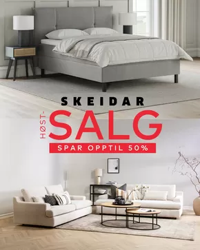 Skeidar-katalog i Oslo | Topptilbud for alle kunder | 2025-10-11T00:00:00.000Z - 2025-10-25T00:00:00.000Z