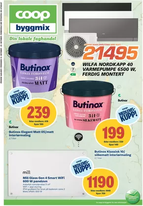 Coop Byggmix-katalog i Løten | Coop Byggmix Kundeavis | 2025-10-13T00:00:00.000Z - 2025-10-26T00:00:00.000Z