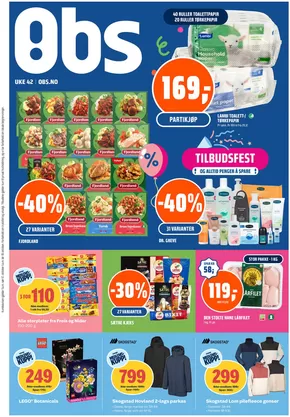 Obs-katalog i Skien | Aktuelle spesialkampanjer | 2025-10-13T00:00:00.000Z - 2025-10-27T00:00:00.000Z