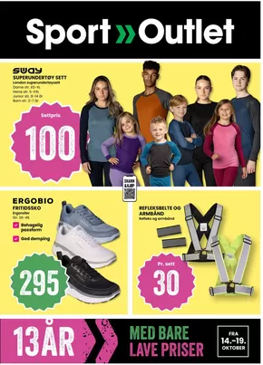 Sport Outlet-katalog i Sandvika | Spesialtilbud for deg | 2025-10-14T00:00:00.000Z - 2025-10-28T00:00:00.000Z