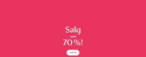 Indiska-katalog i Namsos | Salg 70% | 2025-10-14T00:00:00.000Z - 2025-10-28T00:00:00.000Z
