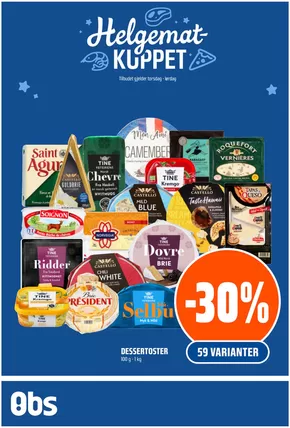 Obs-katalog i Tydal | Topptilbud og rabatter | 2025-10-16T00:00:00.000Z - 2025-10-30T00:00:00.000Z