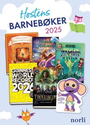 Norli-katalog i Tromsø | Hostens Barnebøker 2025 | 2025-10-17T00:00:00.000Z - 2025-12-01T00:00:00.000Z