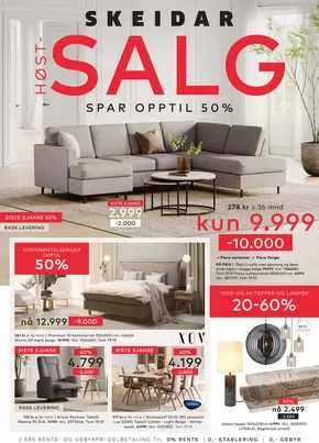Skeidar-katalog i Bergen | Skeidar Kundeavis | 2025-10-10T00:00:00.000Z - 2025-11-16T00:00:00.000Z
