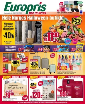 Europris-katalog i Sør-Fron | Europris DM 43-25 MYBRING | 2025-10-19T00:00:00.000Z - 2025-11-02T00:00:00.000Z