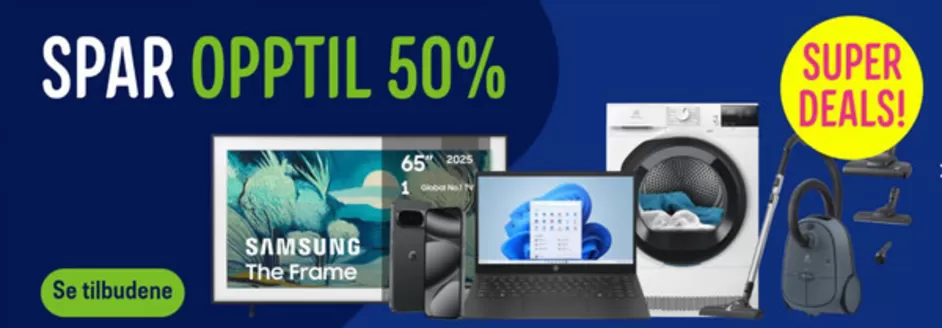 Elkjøp-katalog i Mandal | Spar opptil 50% | 2025-11-04T00:00:00.000Z - 2025-11-18T00:00:00.000Z