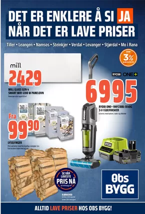 Obs Bygg-katalog i Karmsund | Våre beste tilbud for deg | 2025-10-21T00:00:00.000Z - 2025-11-04T00:00:00.000Z