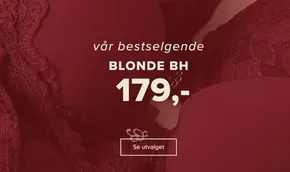 Cubus-katalog i Sandvika | Blonde bh 179,- | 2025-10-21T00:00:00.000Z - 2025-11-13T00:00:00.000Z