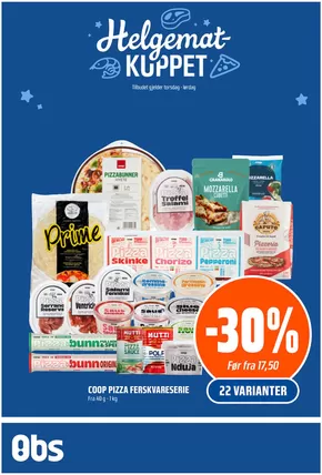 Obs-katalog i Bergen | Topptilbud for smarte sparere | 2025-10-23T00:00:00.000Z - 2025-11-06T00:00:00.000Z