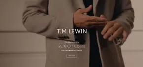 T.M. Lewin-katalog i Jørpeland | 20% Off Coats | 2025-10-24T00:00:00.000Z - 2025-10-26T00:00:00.000Z