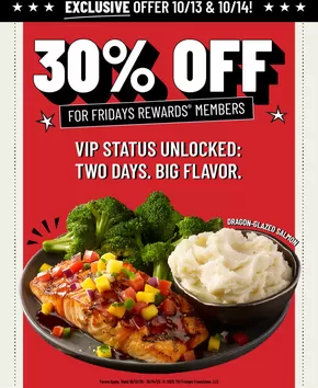 TGI Fridays-katalog i Skien | TGI Fridays Kundeavis | 2025-10-26T00:00:00.000Z - 2025-11-09T00:00:00.000Z