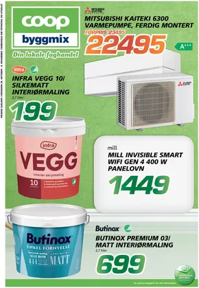 Coop Byggmix-katalog i Halden | Coop Byggmix Kundeavis | 2025-10-27T00:00:00.000Z - 2025-11-09T00:00:00.000Z