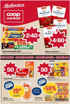 Coop Marked-katalog i Skjervøy | Coop Marked Kundeavis | 2025-10-27T00:00:00.000Z - 2025-11-02T00:00:00.000Z
