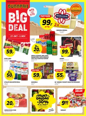 Bunnpris-katalog i Jektvik | Bunnpris Kundeavis | 2025-10-27T00:00:00.000Z - 2025-11-10T00:00:00.000Z