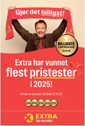Coop Extra-katalog i Trondheim | Flott tilbud for kuppjegere | 2025-10-27T00:00:00.000Z - 2025-11-02T00:00:00.000Z