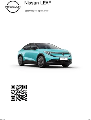 Nissan-katalog i Oslo | LEAF Kundeprisliste oktober | 2025-10-28T00:00:00.000Z - 2025-11-11T00:00:00.000Z