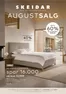 Skeidar-katalog i Sannidal | Augustsalg soverom | 2026-08-10T00:00:00.000Z - 2026-09-08T00:00:00.000Z