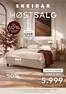 Skeidar-katalog i Sjusjøen | Høstsalg soverom uke 43 | 2026-10-19T00:00:00.000Z - 2026-11-15T00:00:00.000Z