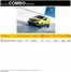 Opel-katalog | Prisliste Opel Combo Electric varebil | 2025-05-28T00:00:00.000Z - 2026-05-28T00:00:00.000Z
