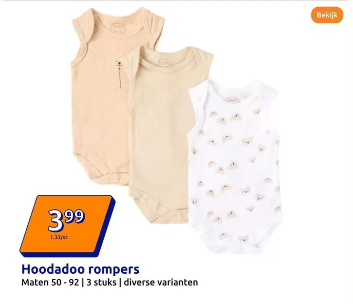 Hoodadoo rompers