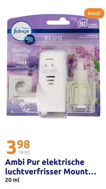 elektrische luchtverfrisser Mount...