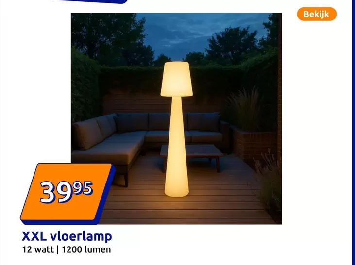 XXL vloerlamp