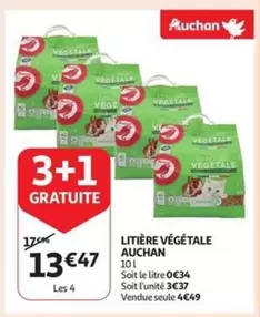 LITIÈRE VÉGÉTALE