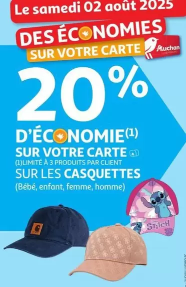 Stitch - CASQUETTES