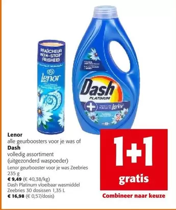 geurboosters voor je was of Platinum vloeibaar wasmiddel
