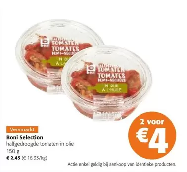 Boni Selection halfgedroogde tomaten in olie