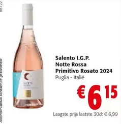 De - Notte Rossa Primitivo Rosato 2024