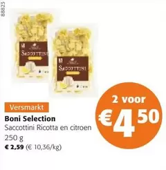 Ricotta - Saccottini  en citroen