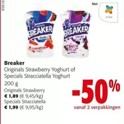 Originals Strawberry Yoghurt of Specials Stracciatella Yoghurt