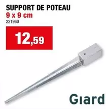 De - SUPPORT DE POTEAU