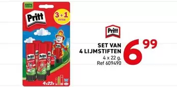 Extra - SET VAN 4 LIJMSTIFTEN