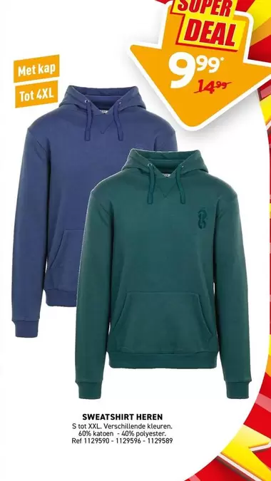 SWEATSHIRT HEREN